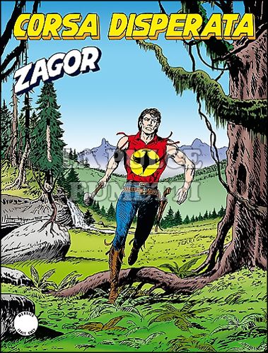 ZENITH # 647 - ZAGOR 596: CORSA DISPERATA